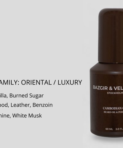 Alternative view of Cambodian Oud Beard Oil & Perfume - Skäggolja 60 ml