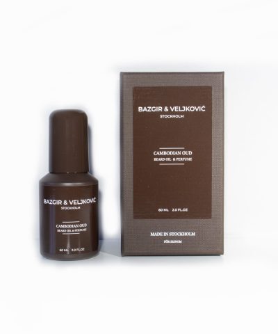 NEW Cambodian Oud Beard Oil & Perfume - Skäggolja 60 ml
