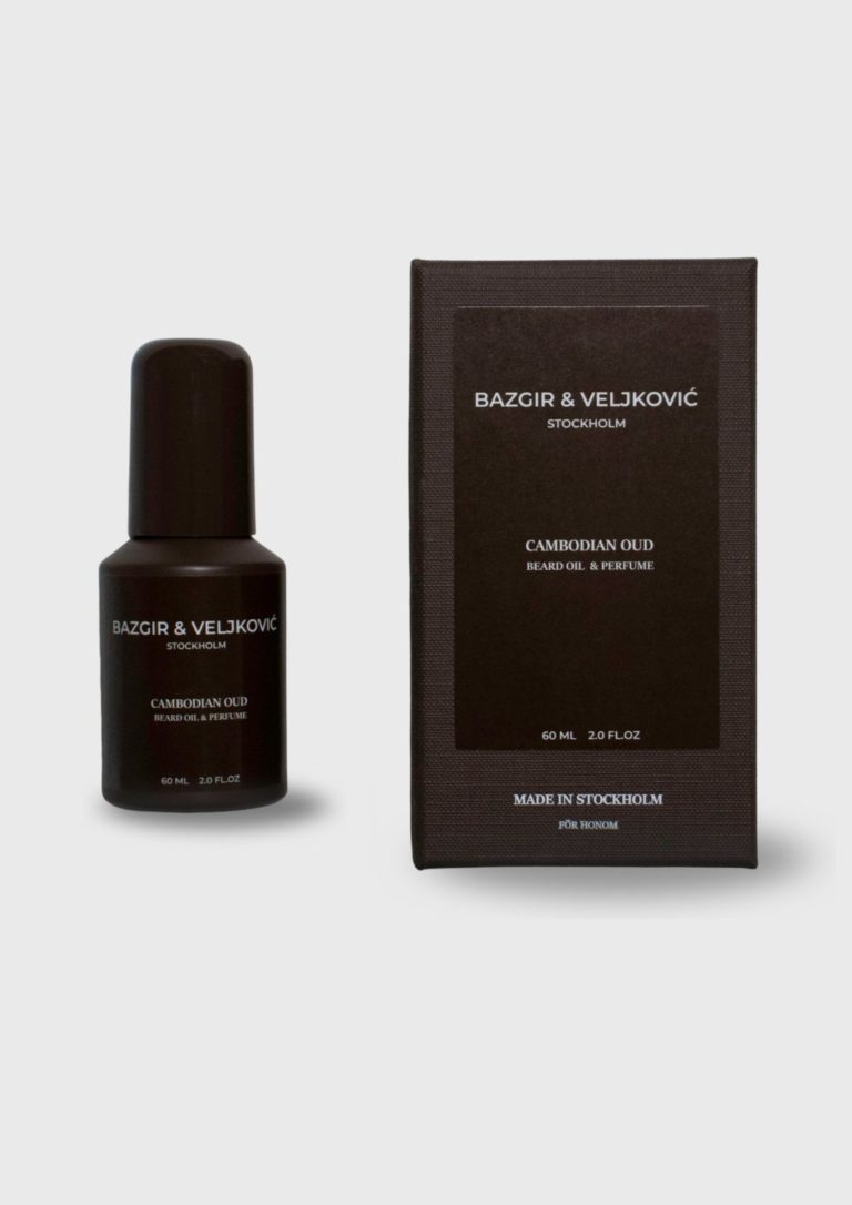 Cambodian Oud Beard Oil & Perfume - Skäggolja 60 ml